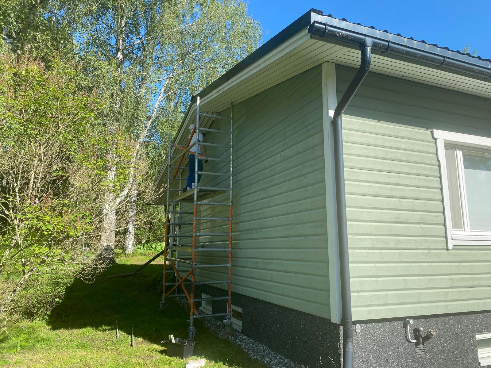 Julkisivun maalaus, Lappeenranta