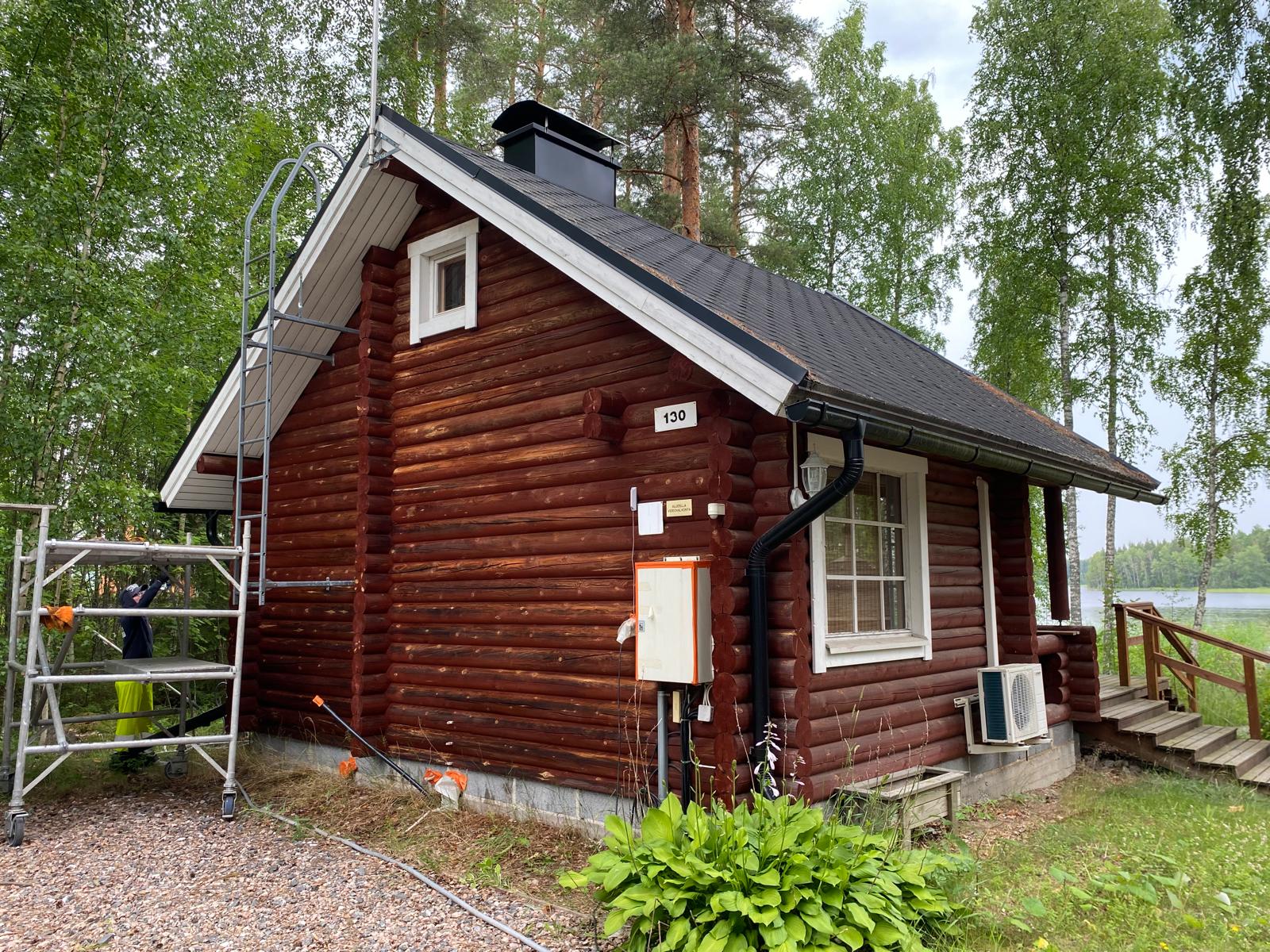 Julkisivun maalaus, Lappeenranta